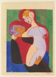 Älskande par (Elisabeth och Julius Hembus)