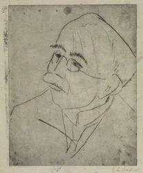 Porträtt av Gustav Schiefler I
