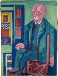 Porträtt av dr Carl Hagemann