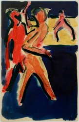 Vykort till Erich Heckel från 23