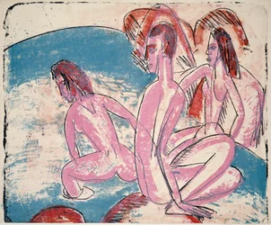 Three Bathers av Stones