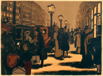 Paris gatubild