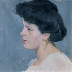 Mary Losert, systerdotter till konstnären