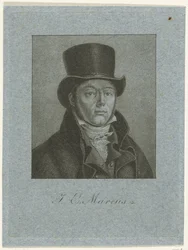 Porträtt av Jacob Ernst Marcus