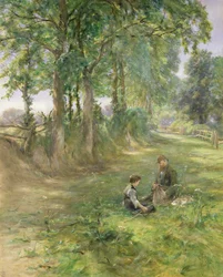 The Gamekeepers Rest, 1897 (wc)