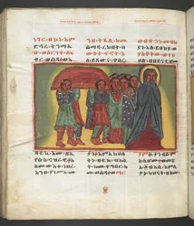 Eller. 607 f179v, Scen från Jungfru Marias liv, från 