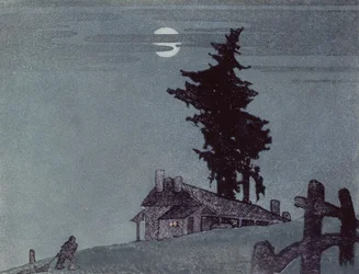 The Homestead, 1937 (linosnitt)