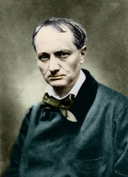 Charles Baudelaire (1821-1867), fransk författare, Photo de Carjat.