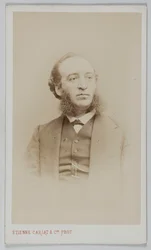 Porträtt av Jules Ferry (1832-1893), politiker, advokat, befullmäktigad minister
