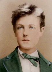 Porträtt av Arthur Rimbaud vid 17 års ålder, 1871