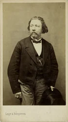 Porträtt av Francois George-Hainl 1807-1873.