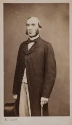 Porträtt av kompositören greve Nicolò Gabrielli 1814-1891, 1890.