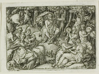 Apollon och muserna