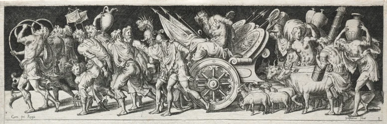 Strider och triumfer, troligen 1560-talet.