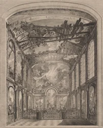 Interiörvy av Foundlings, 1759.