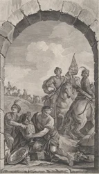 The Chapel of the Foundlings in Paris: The Suite of the Magi: Cavaliers, 1756.