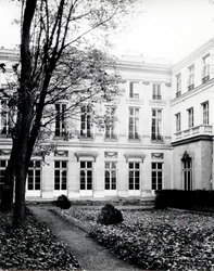 Maison Alexandre, fasad på trädgården (16, rue de la ville l