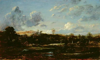 In the Landes (olja på duk)