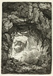 St. Hieronymus död