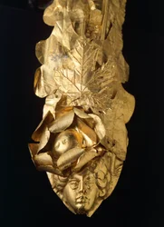 Diadem (krona), från Spina (Emilia Romagna). Etruskisk civilisation, 400-talet f.Kr.