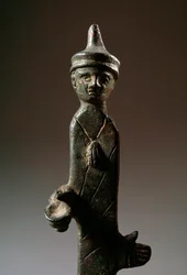 Haruspice, bronsskulptur, 300-talet f.Kr