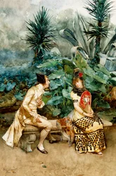 En kärleksförklaring, 1887