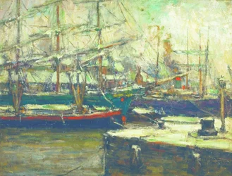 Vinter i hamnen