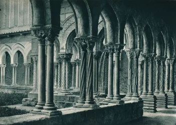 Benediktinerklostret, Monreale, Sicilien, Italien, 1927