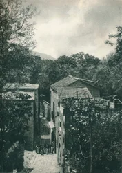 Narrow street, Capri, Italien, 1927