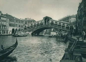 Rialtobron, Venedig, Italien, 1927
