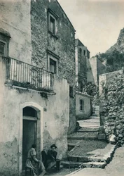 Gata i Taormina, Sicilien, Italien, 1927
