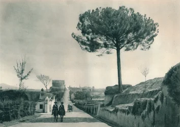 Via Appia Appian Way, Rom, Italien, 1927