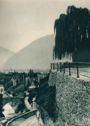Utsikt över staden, Merano, Sydtyrolen, Italien, 1927
