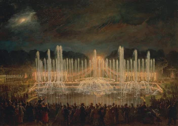 Frankrike, Versailles, Nocturne i Versailles (Les grandes eaux a Versailles)