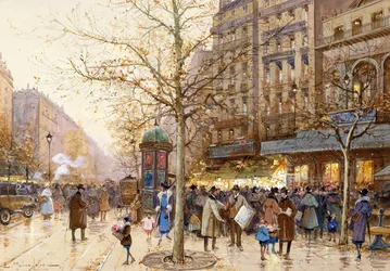 En Paris Street Scen