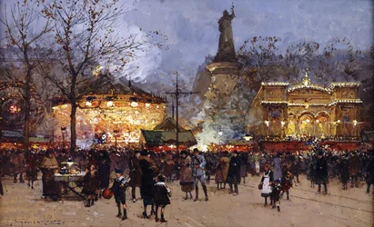 Fest, Place de la Republique, Paris