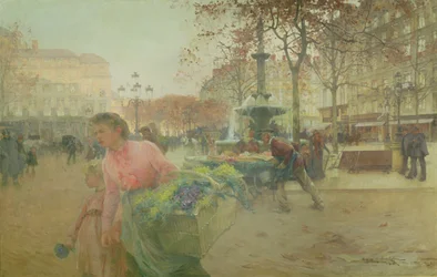 Place du Theatre Francais, i Paris