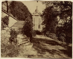 Courbevoie, gammalt slott kallat Belle Gabrielle
