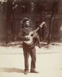 Gitarrspelare, Paris