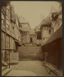 Rouen, gård på Rue Martainville