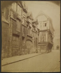 Rouen, hus på rue Saint-Romain