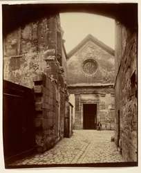 Portalen till Saint-Julien-le-Pauvre