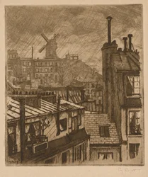 Montmartre, Moulin de la Gallette