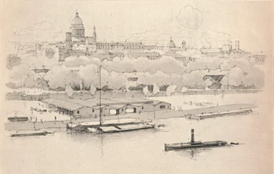 Quai St Bernard, 1915