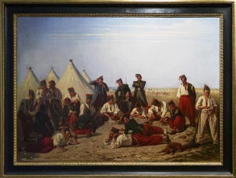 Lottospelet på Chalons läger