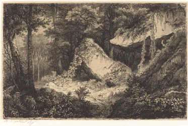 White Rocks, publicerad 1849.