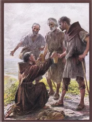 Friar Angel and the three brigands, 1919