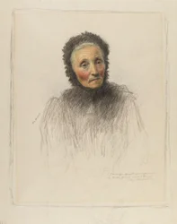 Gammal kvinna