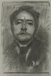 Porträtt av Jean Ajalbert