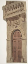 Design för en scen på Opéran, Paris, 1830-90.